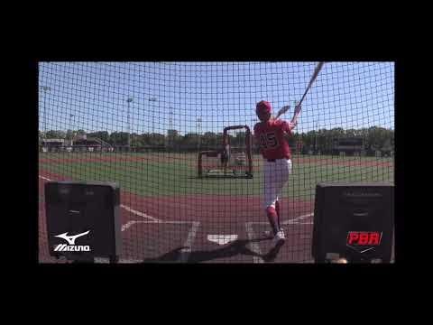 Video of Hitting and 1st Base PBR Showcase Video