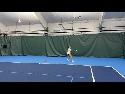 Video of Caroline Sutliffe - back hand strokes