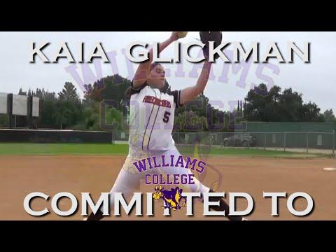 Video of 2021 Kaia Glickman Pitcher 5’10” First Base “Power Hitter” Softball Skills Video