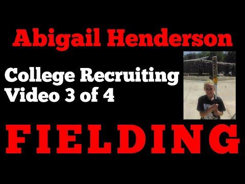 Video of Abigail Henderson / 3 of 4 / FIELDING