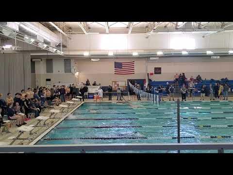 Video of X. Tavares 100 Back 2/22/20 - 1:00.15 (lane 5)