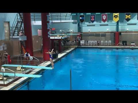 Video of Alexa Kalish 2022 Springboard Diving Upgrades