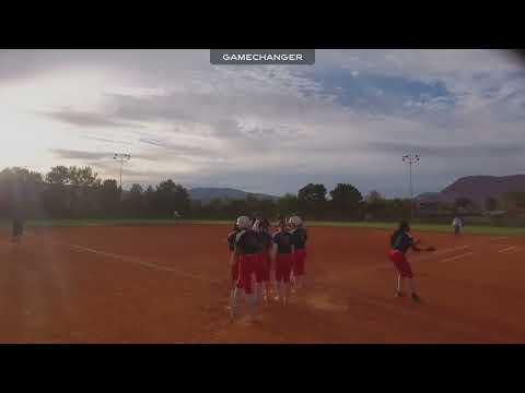 Video of Olivia Brown 2026 homerun to center field