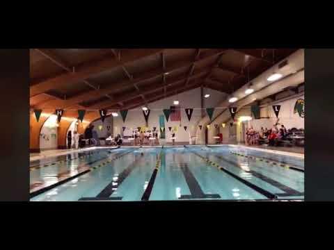 Video of 100 freestyle 