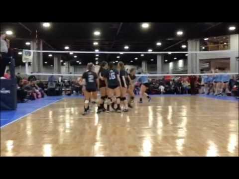 Video of Kaitlyn Estopare (2018) Recruit  Big South Tournament 2017