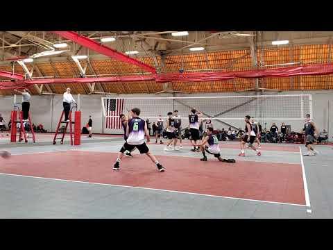 Video of Luke Pogue #23 Class of 2021 Middle Blocker (Hitting)