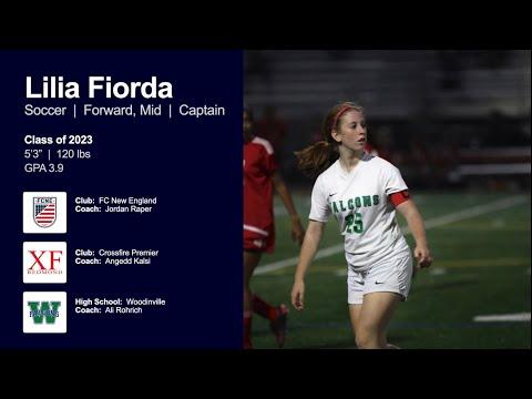 Video of Lilia Fiorda Soccer Highlights