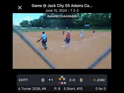 Video of Summer 2024 Baserunning Highlight