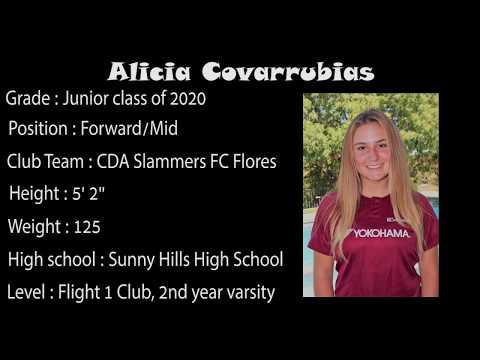 Video of Alicia Covarrubias Soccer Highlights 2020