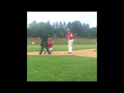 Video of Matt Sherman (2019) hitting 2016-2017