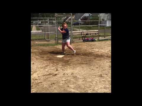 Video of Madison Danin   Catcher/1st base 2021