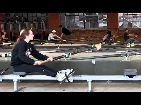 Video of Celia Aldom Rowing Technique Preview