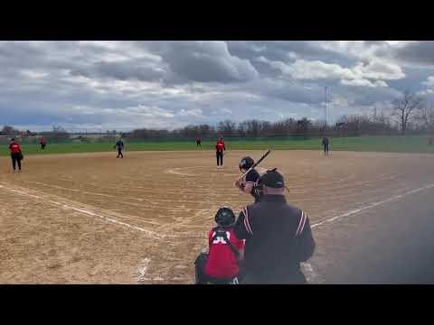 Video of Tori Carroll hits a homerun 3-27-21