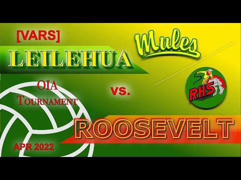 Video of Leilehua vs Roosvelt in green number 6