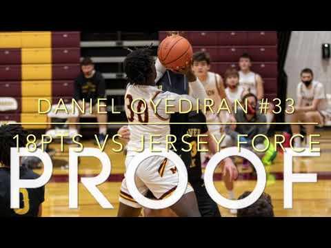 Video of DANIEL OYEDIRAN | HOOP GROUP SPRING JAM FEST | 18PTS VS JERSEY FORCE