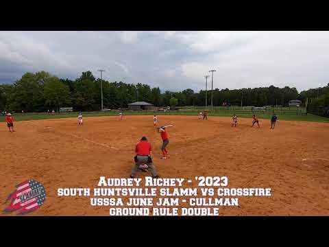 Video of Audrey Richey- Ground Rule Double