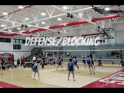 Video of Raeden Nieves co 25. Seminole Cup highlights. Attack/defense/serve receive.