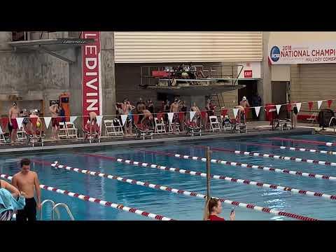 Video of 50 Meter Long Course (Middle Lane)