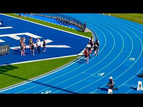 Video of 2022 BC High Schools Provincial Championships 800m Final (1st - 1:57.48)