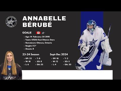 Video of Annabelle Bérubé - Goalie Highlight Video