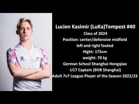 Video of College Recruitment Video Lucien Kasimir (LuKa) Tempest