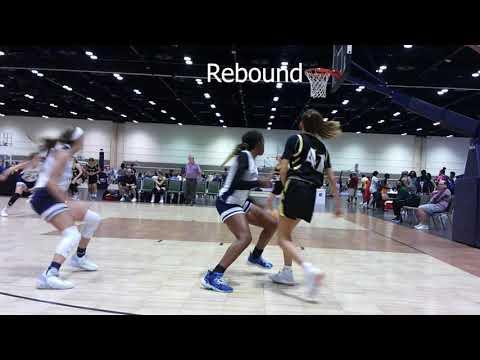 Video of Cora Barger (2023), #43, Georgia Pistols Gold, Orlando Splash