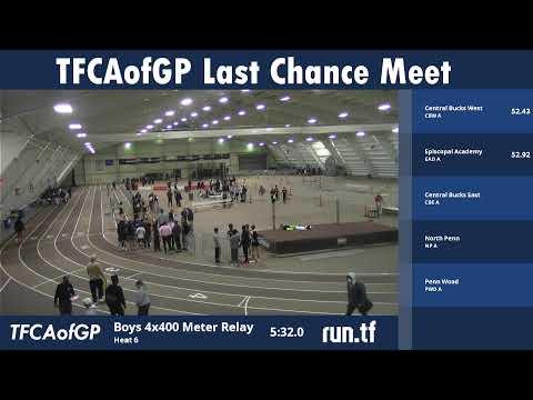 Video of 4x200 Indoor Last Chance meet