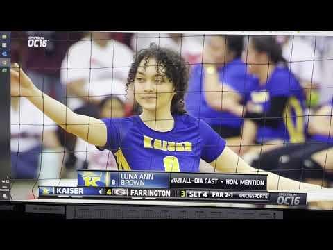 Video of Beyond Kills & Blocks 2022 Televised Game Luna Brown