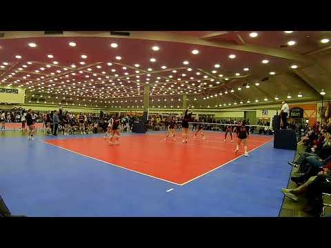 Video of Tess Anthony #18 Setter Charm City Baltimore Feb 5-6 2022