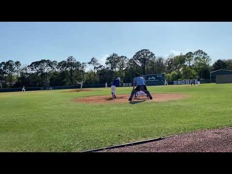 Video of Ethan Golemo Line drive up middle 2022