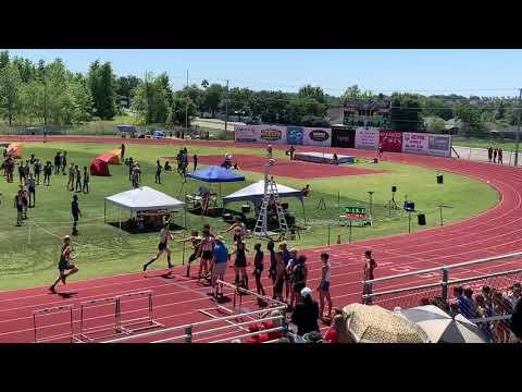 Video of FHSAA 3A Region 2 State Qualifying 4x800 anchor leg - 157.6 split