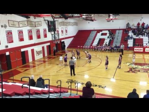 Video of Rachel Prestrud (Purple #10) - 21 Points, 5 Rebounds vs. Amery High School