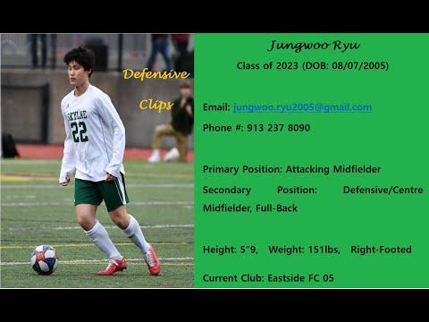 Video of Jungwoo Ryu (Class of 2023) Junior Year High School Varsity Defensive Highlights