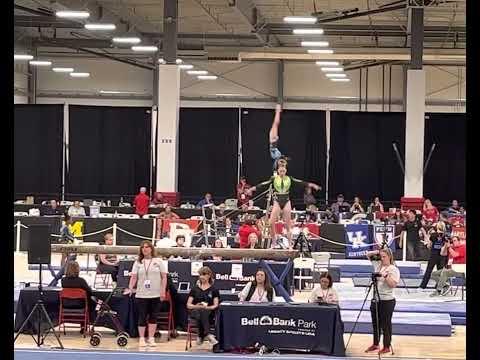 Video of Nationals 2022 Bar Routine