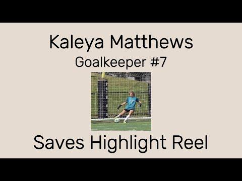 Video of Kaleya Matthews Saves Highlight Reel