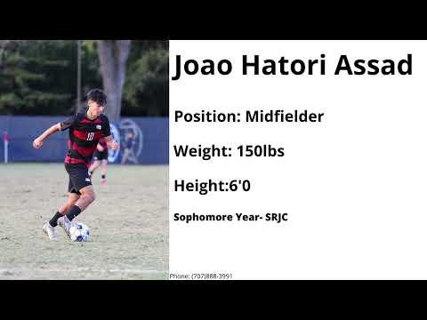 Video of Joao Assad- SRJC 2023