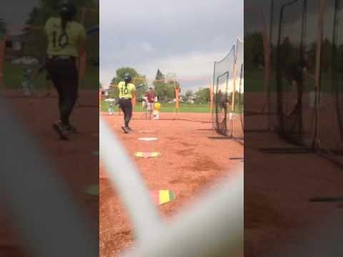 Video of Batting Practice Station 2 - Move Up and Back Drill