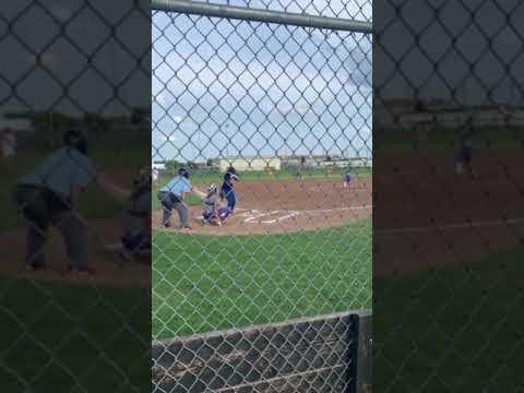 Video of Double to left center 9-15-20