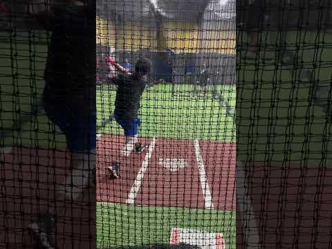 Video of Pre varsity season batting practice