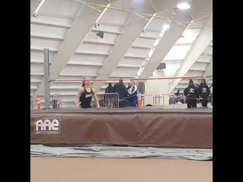 Video of @kaciesienko (Archbishop Wood, 2021) - 3rd Place HJ (4'8") - 2018 PCL Indoor Track Championships