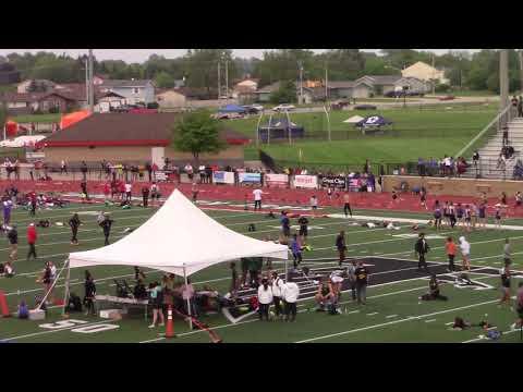 Video of Lauryn Hunt 4x400 3rd leg MHSAA LP Finals 6/1/19