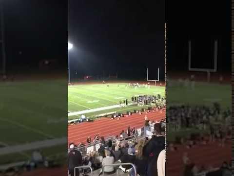 Video of Plymouth HS Football Extra Point Kick by Brie McNab (#42) 9-6-19