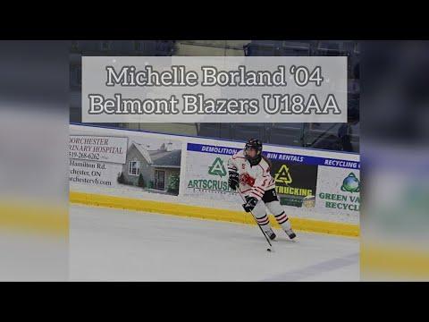 Video of Michelle Borland Hockey Recruitment Video