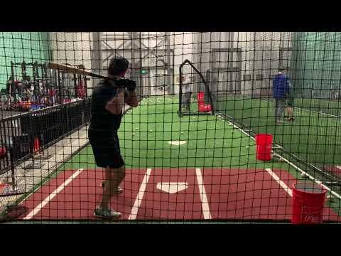 Video of batting practice. Nov 30, 2020