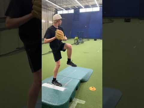 Video of Pitching Practice 