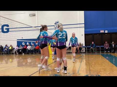 Video of Alli Hagness - #8 libero - Galena IL 2022