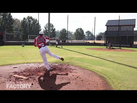 Video of Oct 2022 baseball factory tryout video