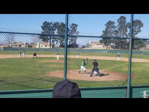 Video of 2 RBI double v Lompoc