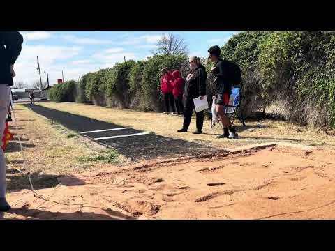 Video of 1st Long Jump since 2022, 14’9”