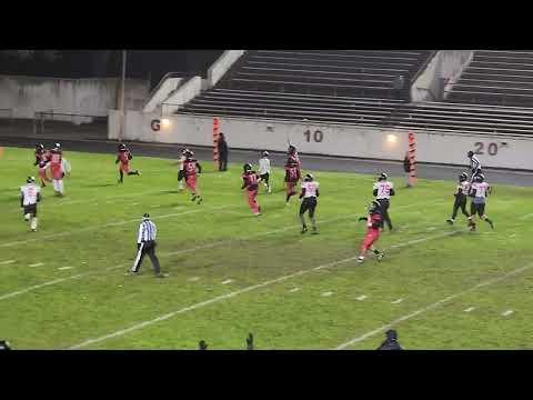 Video of Junior season short pass touchdown 